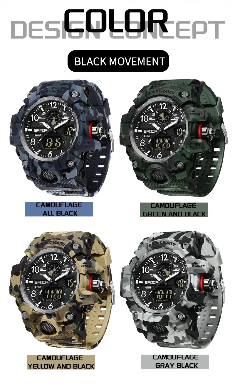 SANDA reloj, LED. - Image 6