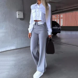 Conjuntos de pantalones, Blazers cortos.