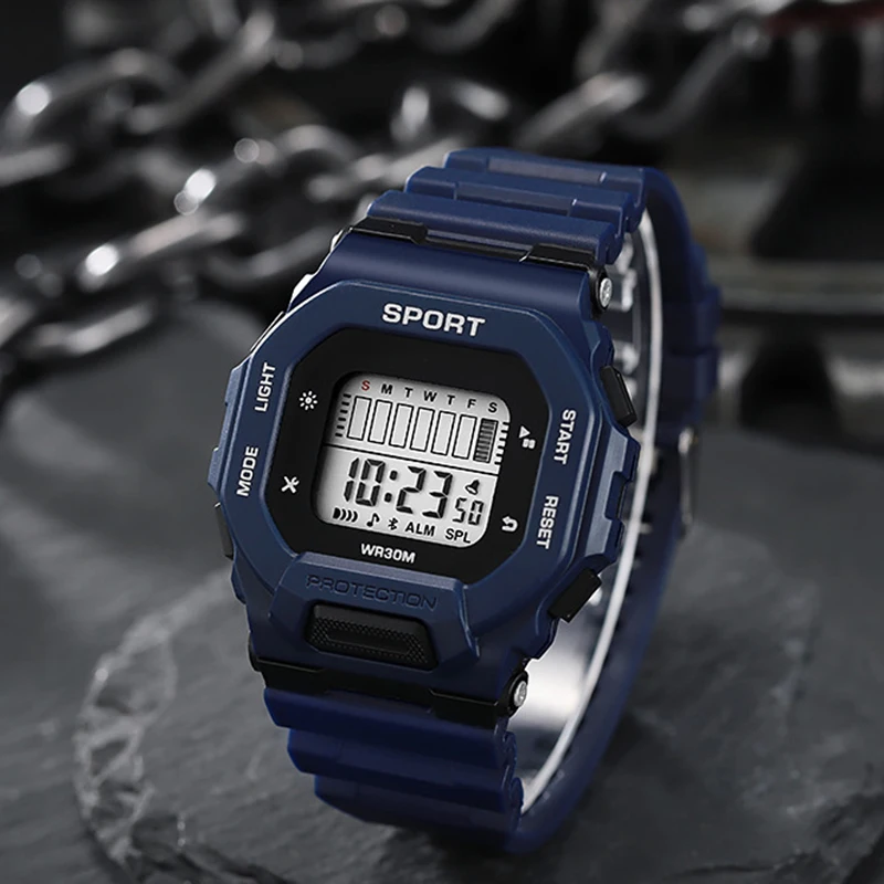Reloj deportivo, digitales LED, multifuncional. - Image 10