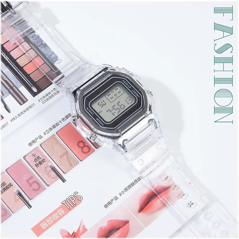 Reloj electrónico digitales LED cuadrado. - Image 3