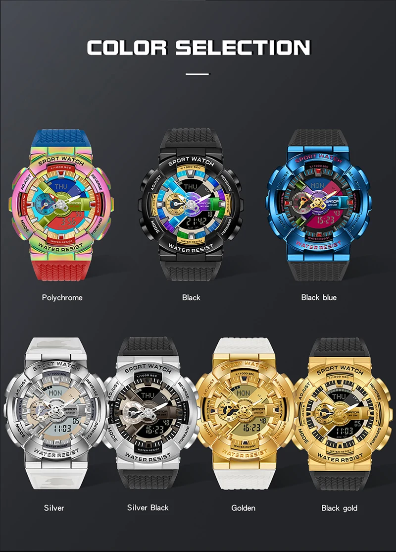 SANDA Reloj electrónico multifuncional. - Image 4