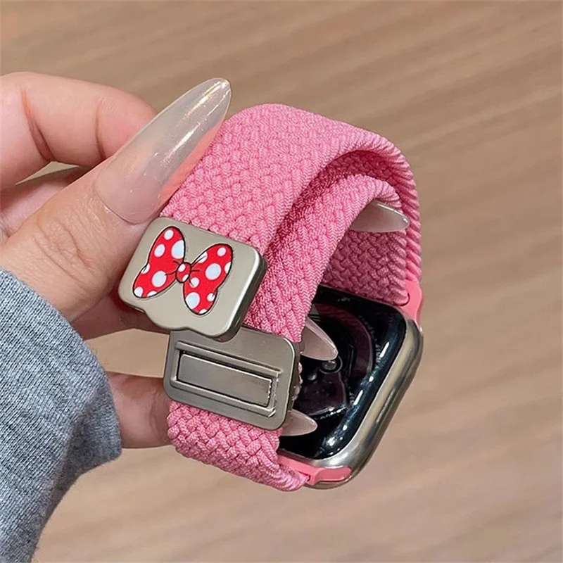 Correa magnética de dibujos animados para Apple Watch Band Ultra2 49mm 45mm 44 41 42 Correa para Iwatch Series 10 9 8 SE 7 6 - Image 2