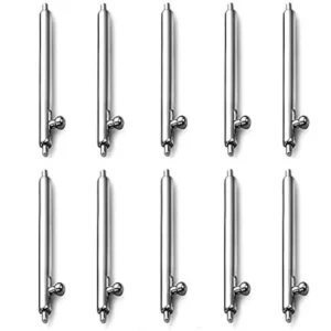10 Uds. Pasadores de liberación rápida 1,5mm 1,8mm de diámetro Pin de correa de reloj para reloj inteligente 18/20/22/24mm.