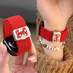 Correa magnética  de dibujos animados para Apple Watch Band Ultra2 49mm 45mm 44 41 42 Correa para Iwatch Series 10 9 8 SE 7 6