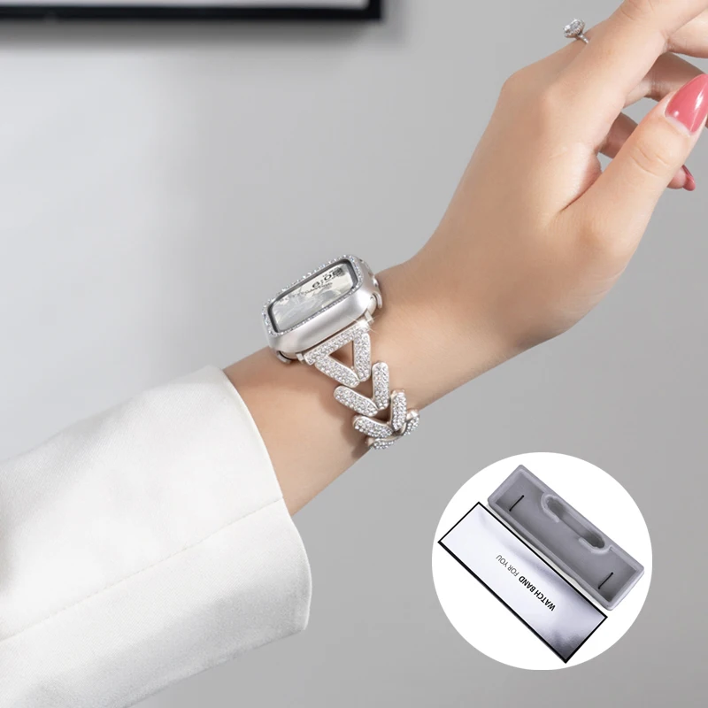 Correa para Apple Watch 10, 46mm, 42mm, 41mm, 44/49mm, 45mm, 40mm, para, iWatch Series 9 8 7 Se 6 Ultra - Image 2