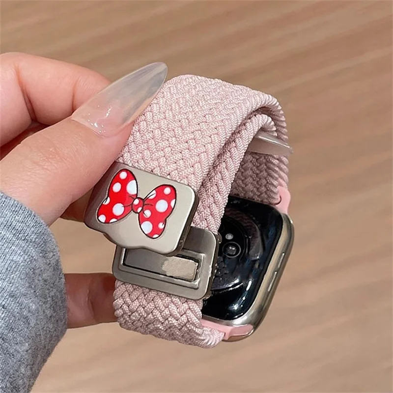 Correa magnética de dibujos animados para Apple Watch Band Ultra2 49mm 45mm 44 41 42 Correa para Iwatch Series 10 9 8 SE 7 6 - Image 4