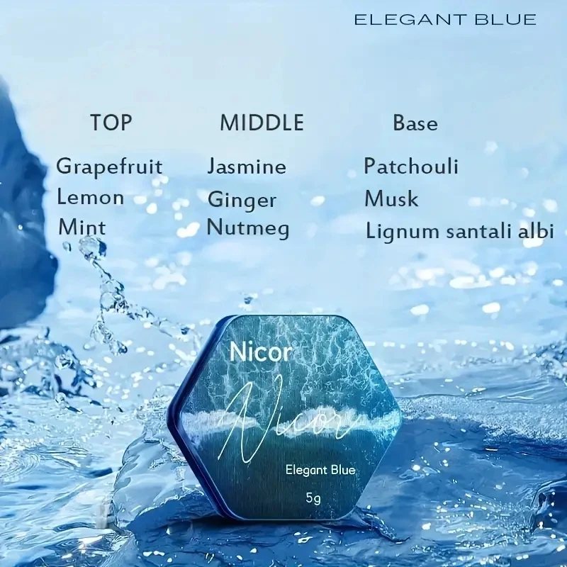 Ungüento sólido portátil, refrescante y duradero para hombres. - Image 5