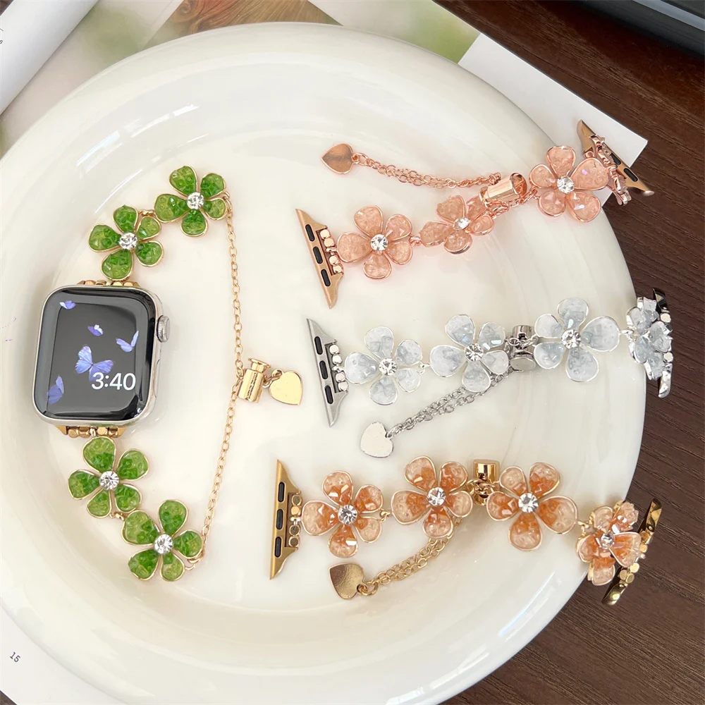 Correa para Apple Watch Band 45mm 41mm 44mm 40mm 42mm para iWatch 9 8 7 6 5 - Image 2