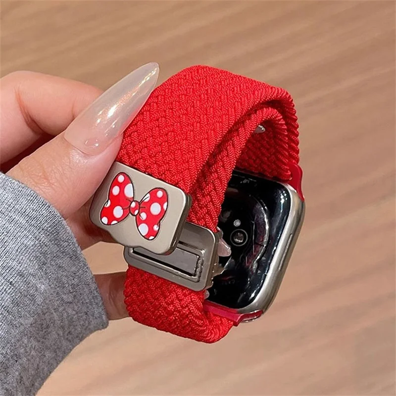 Correa magnética de dibujos animados para Apple Watch Band Ultra2 49mm 45mm 44 41 42 Correa para Iwatch Series 10 9 8 SE 7 6 - Image 6