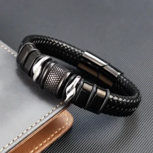 Tejido a mano combinación accesorio de acero inoxidable.