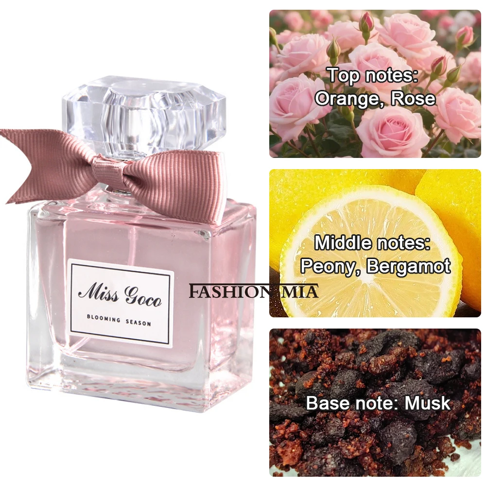 Perfume aromático de larga duración para mujer, 50ml. - Image 2